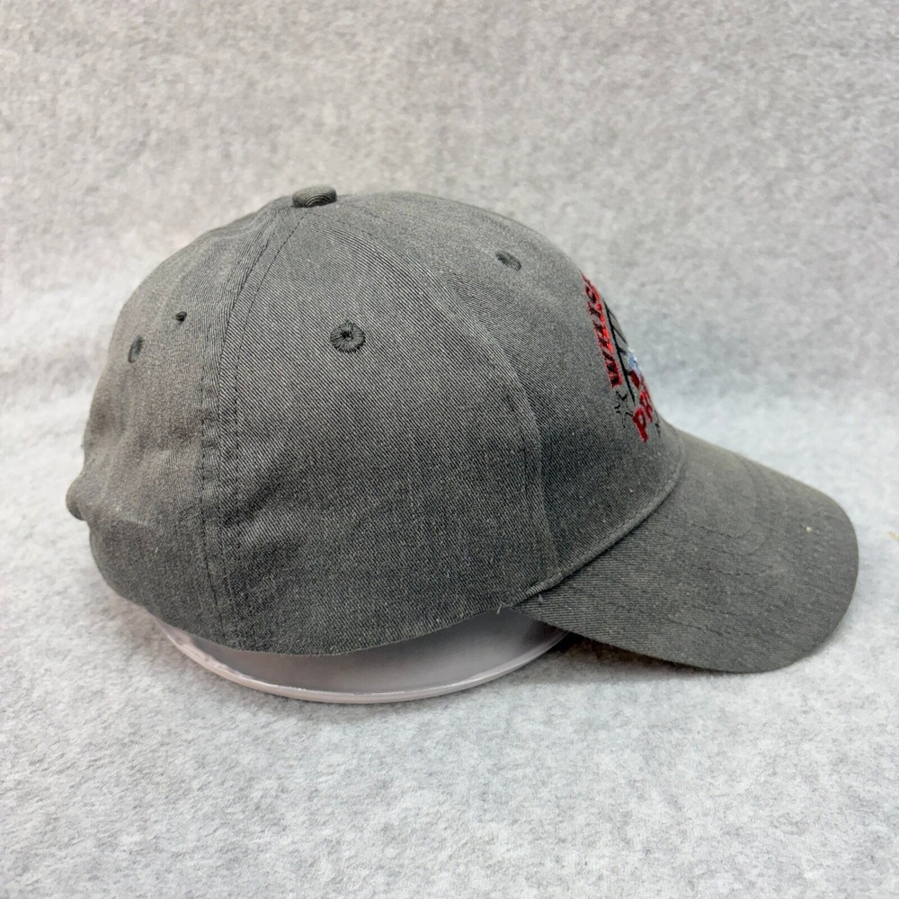 Royal Resortwear Whiskey Row Prescott AZ OS Gray Embroidered Buckle Hat - Picture 3 of 9